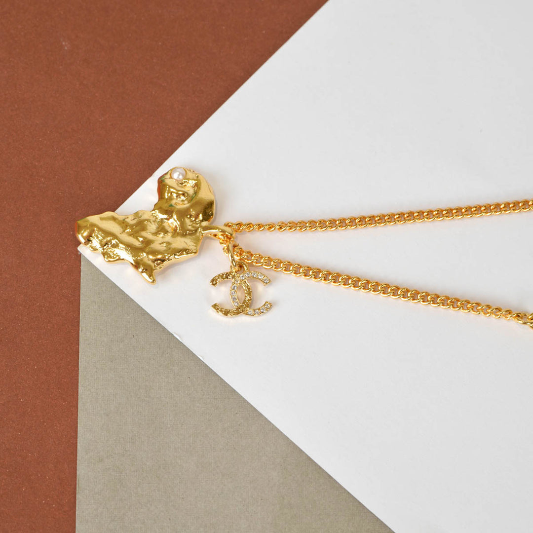 Chanel Necklace 23A Africa CC Logo
