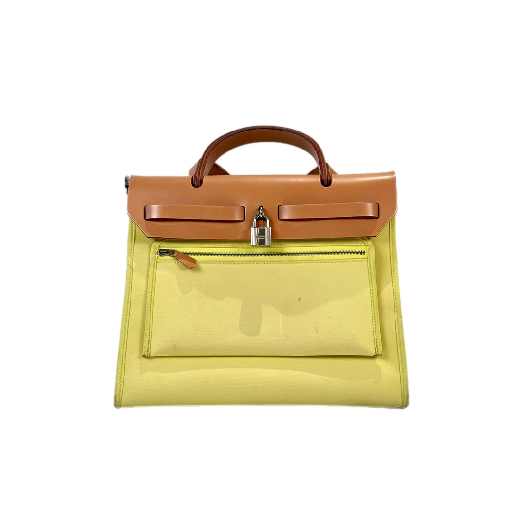 Hermes Herbag Yellow 31