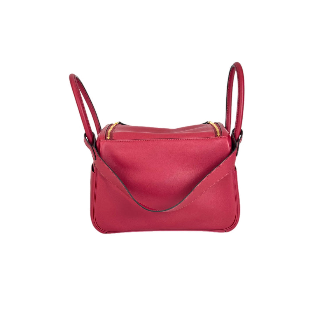 Hermes Lindy 26cm Bag Red Swift