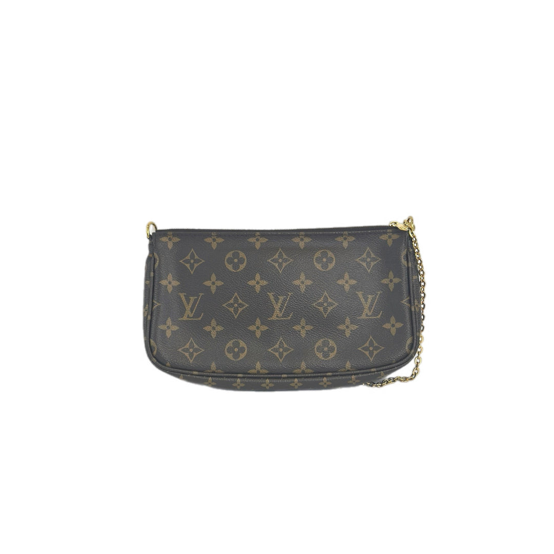 Louis Vuitton Pochette Multi Bag with Green strap