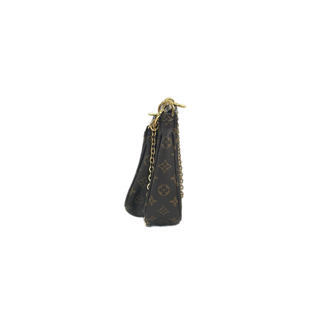 Louis Vuitton Pochette Multi Bag with Green strap