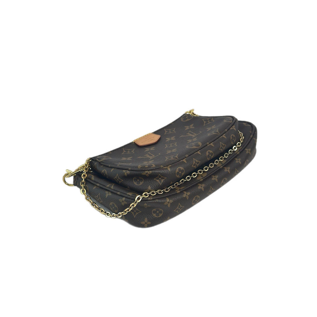 Louis Vuitton Pochette Multi Bag with Green strap