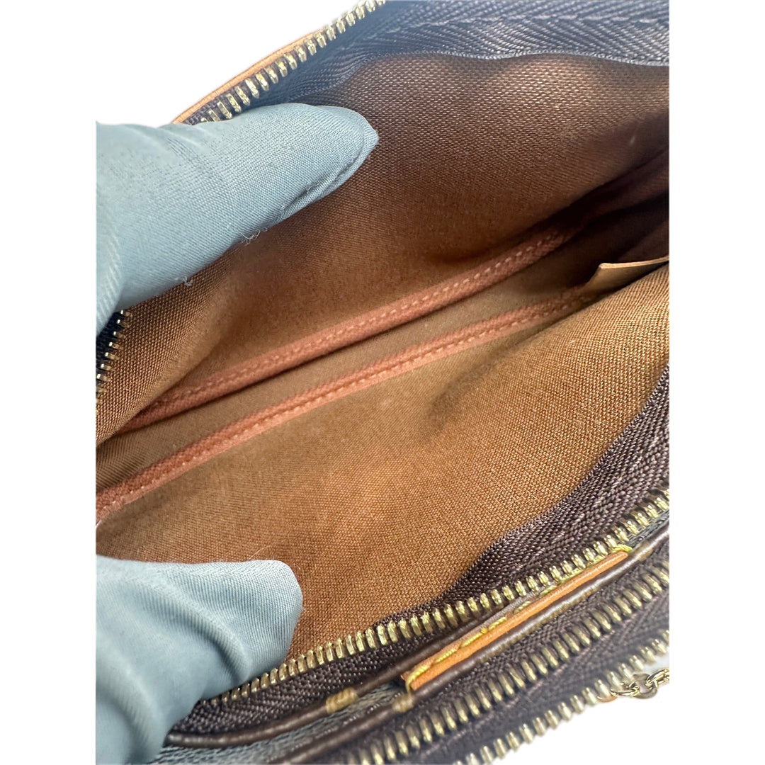Louis Vuitton Pochette Multi Bag with Green strap