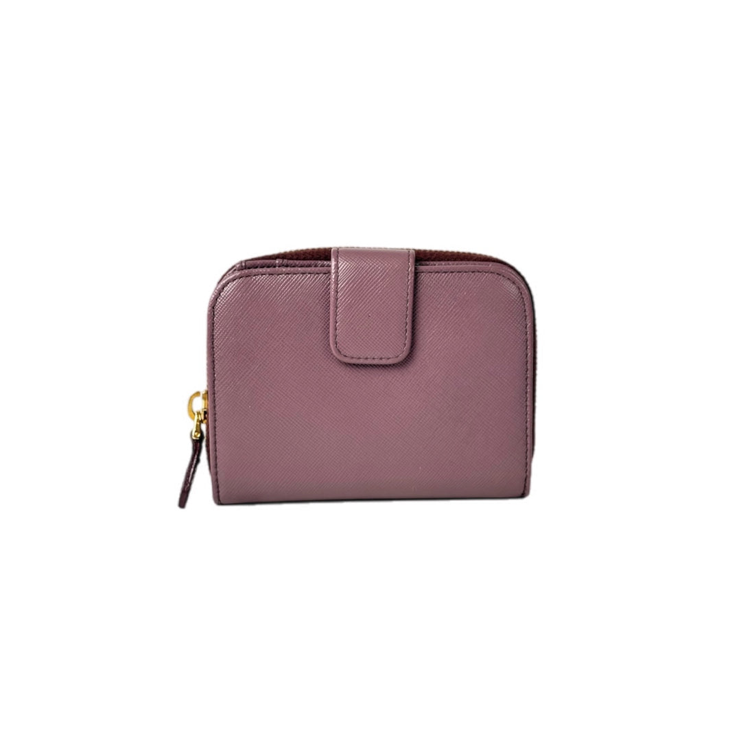 Prada Saffiano Wallet Zip pass case