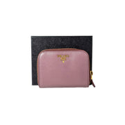 Prada Saffiano Wallet Zip pass case