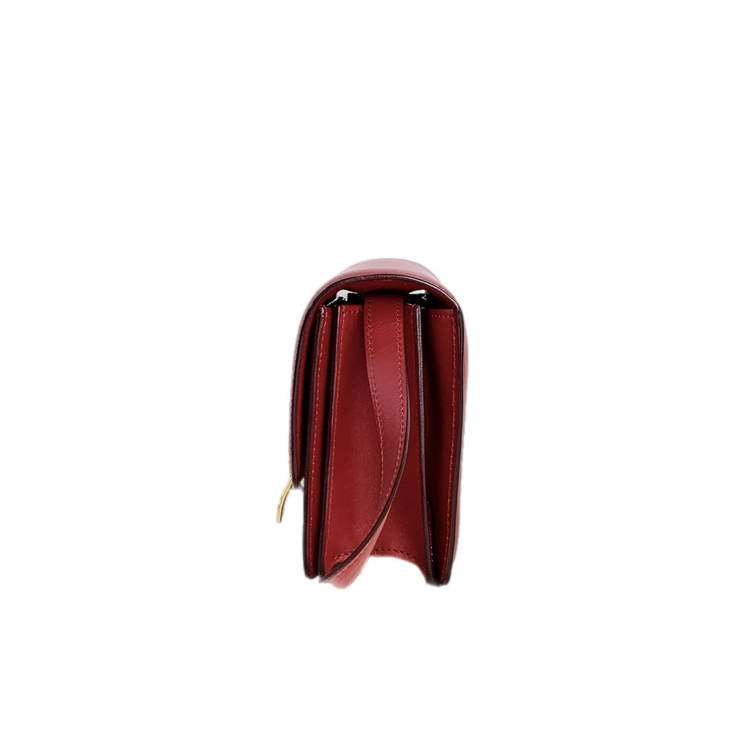 Celine Small Classic Box Red
