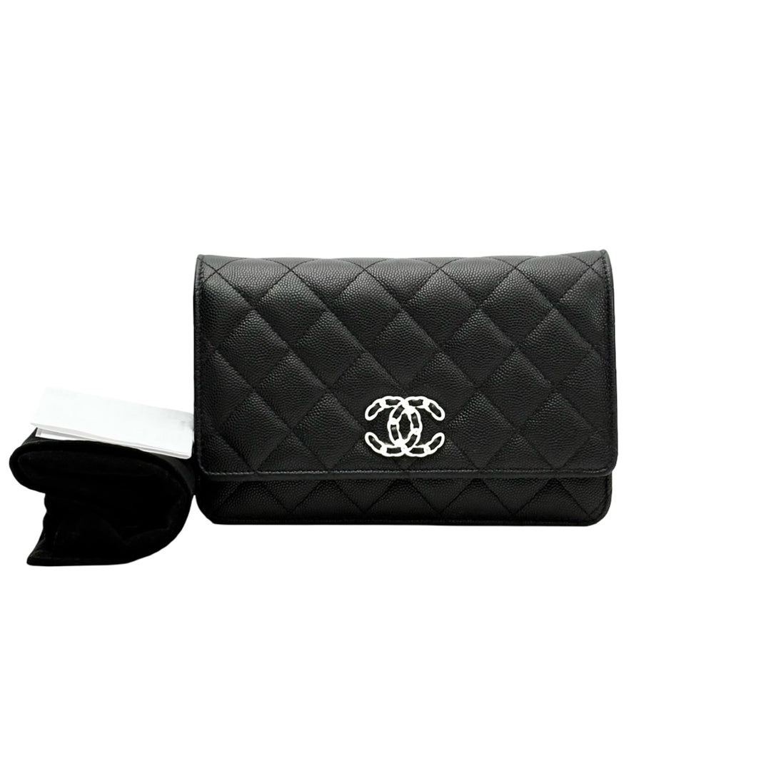 Chanel Black Classic WOC Bag - photo 2
