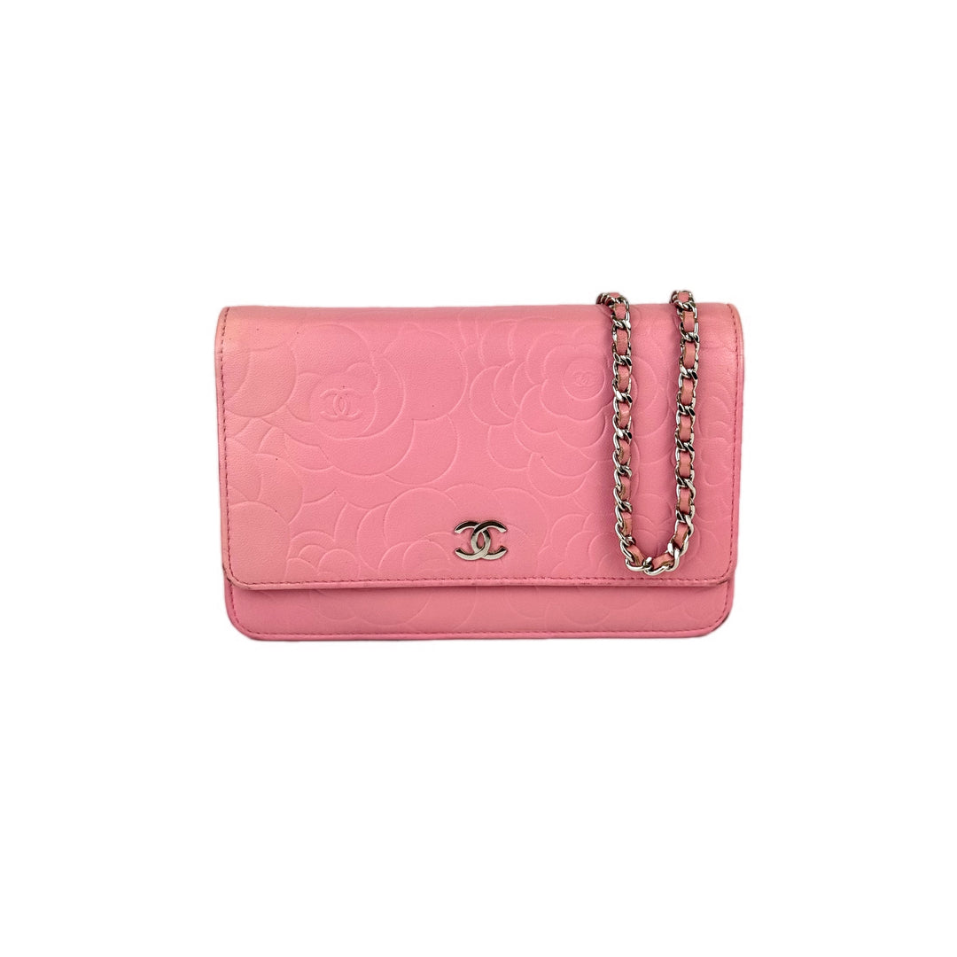 Chanel Woc Camellia Pink Bag