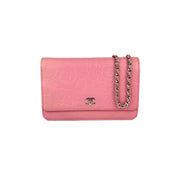 Chanel Woc Camellia Pink Bag