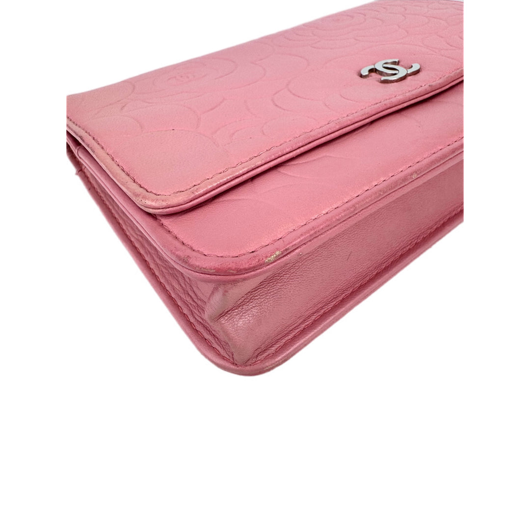 Chanel Woc Camellia Pink Bag