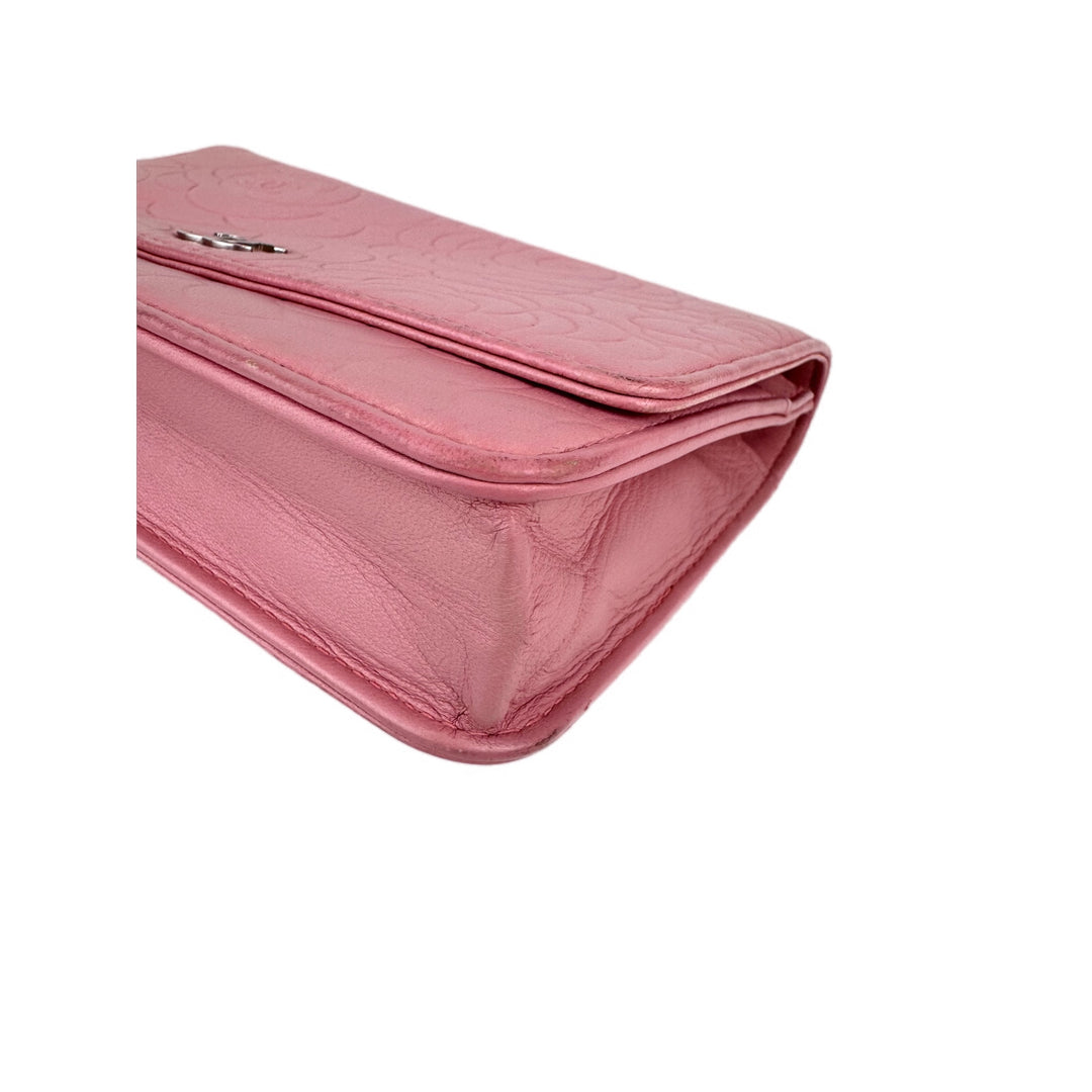 Chanel Woc Camellia Pink Bag