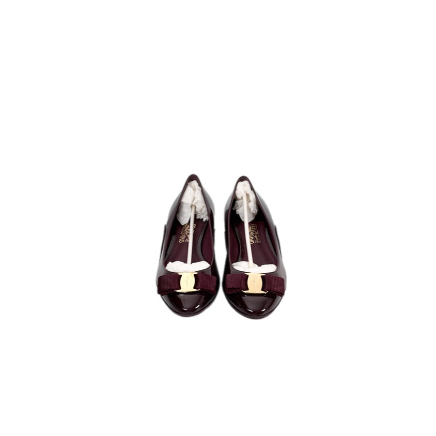 Ferragamo Red Flat Shoes #6.5