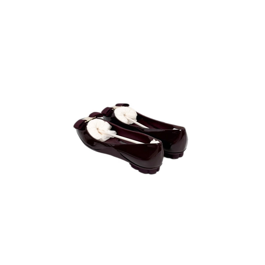 Ferragamo Red Flat Shoes #6.5