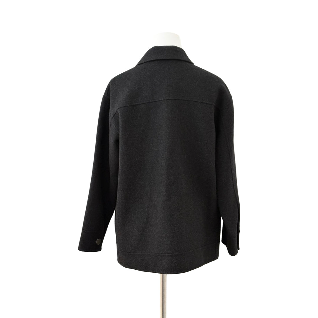 ‘S Max Mara Black Button-up Jacket #34