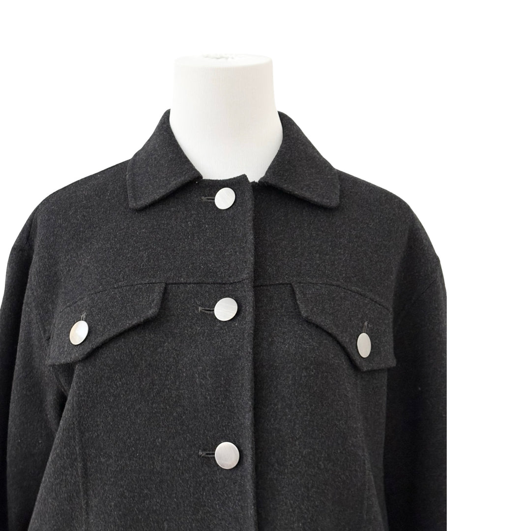‘S Max Mara Black Button-up Jacket #34