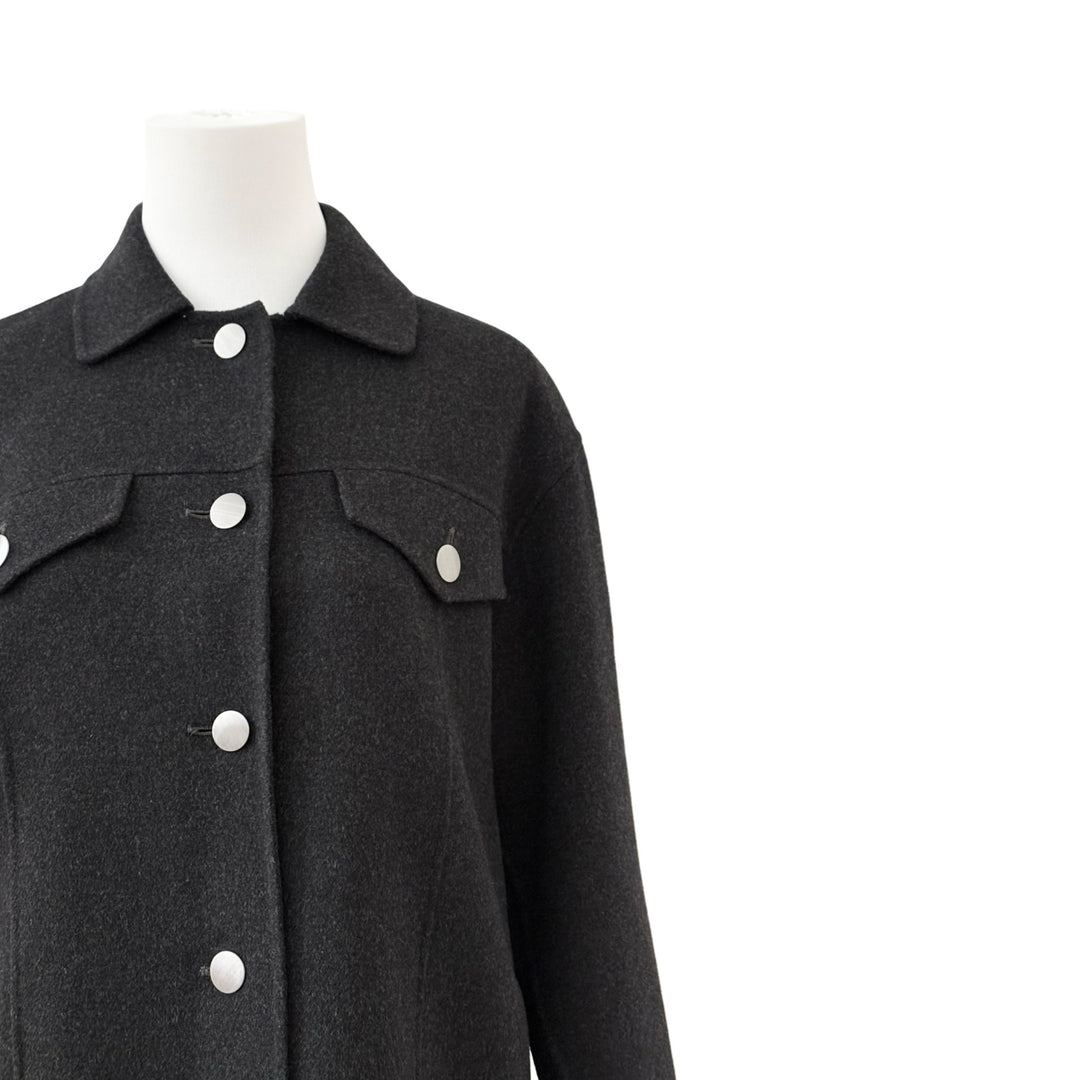 ‘S Max Mara Black Button-up Jacket #34