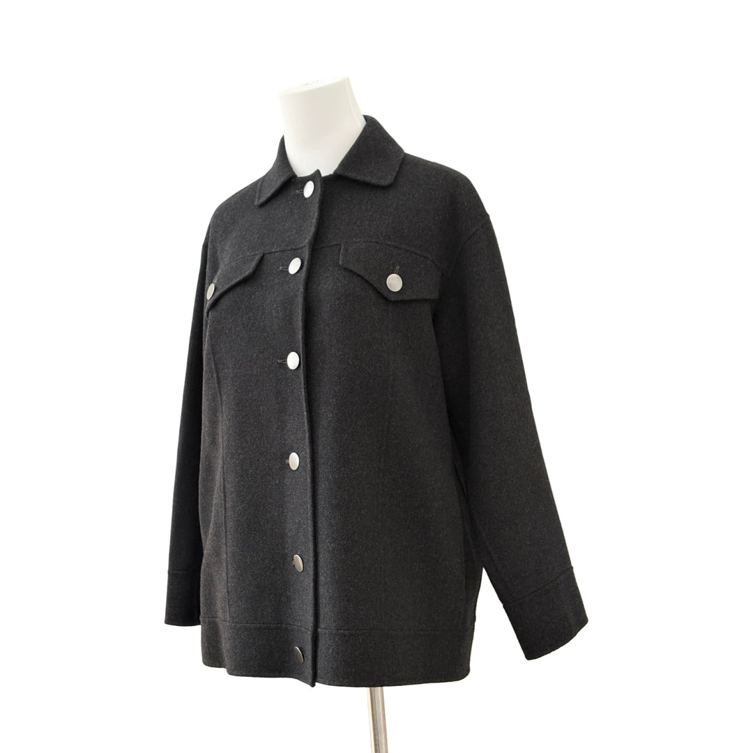 ‘S Max Mara Black Button-up Jacket #34