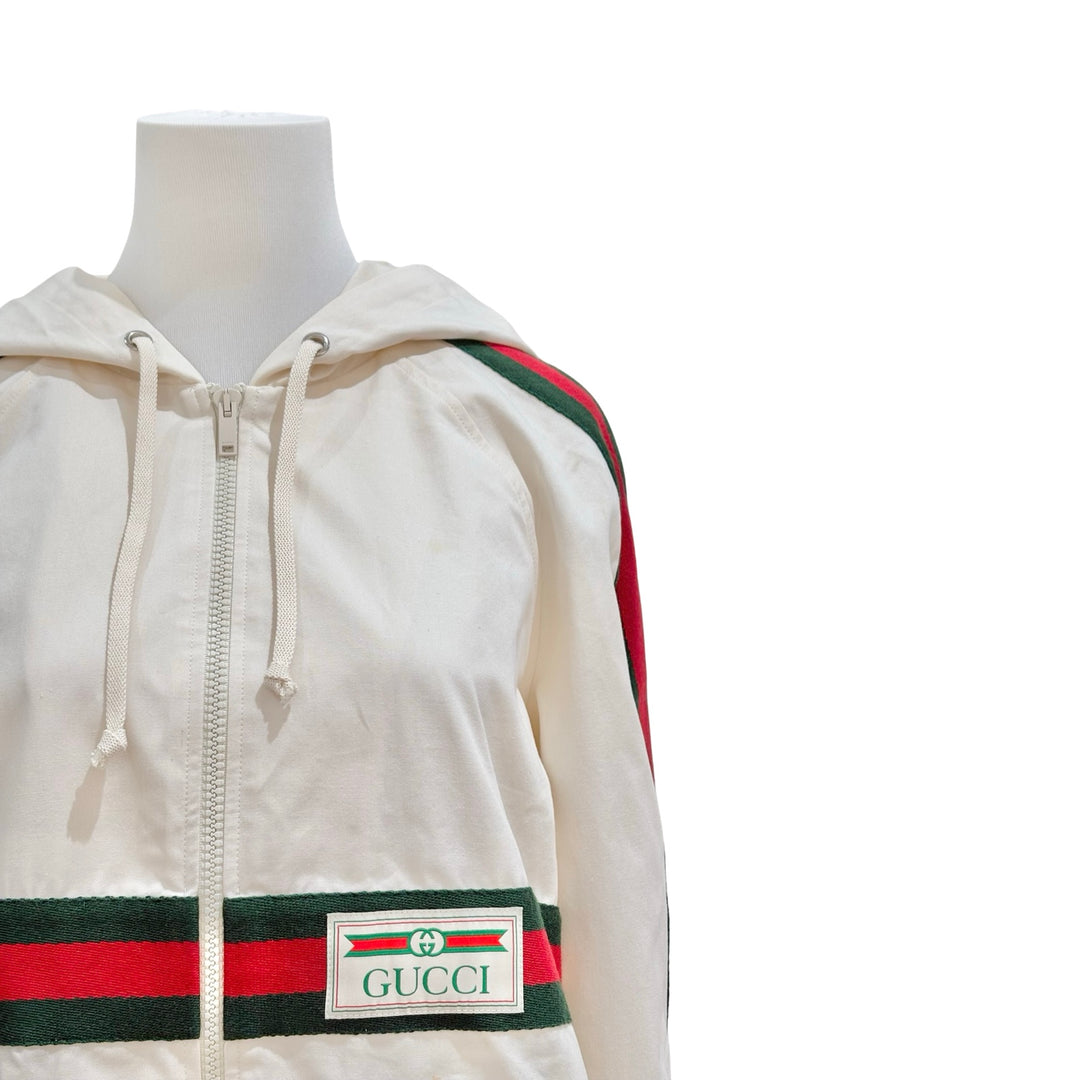 Gucci Windbreaker Stripe Jacket #S
