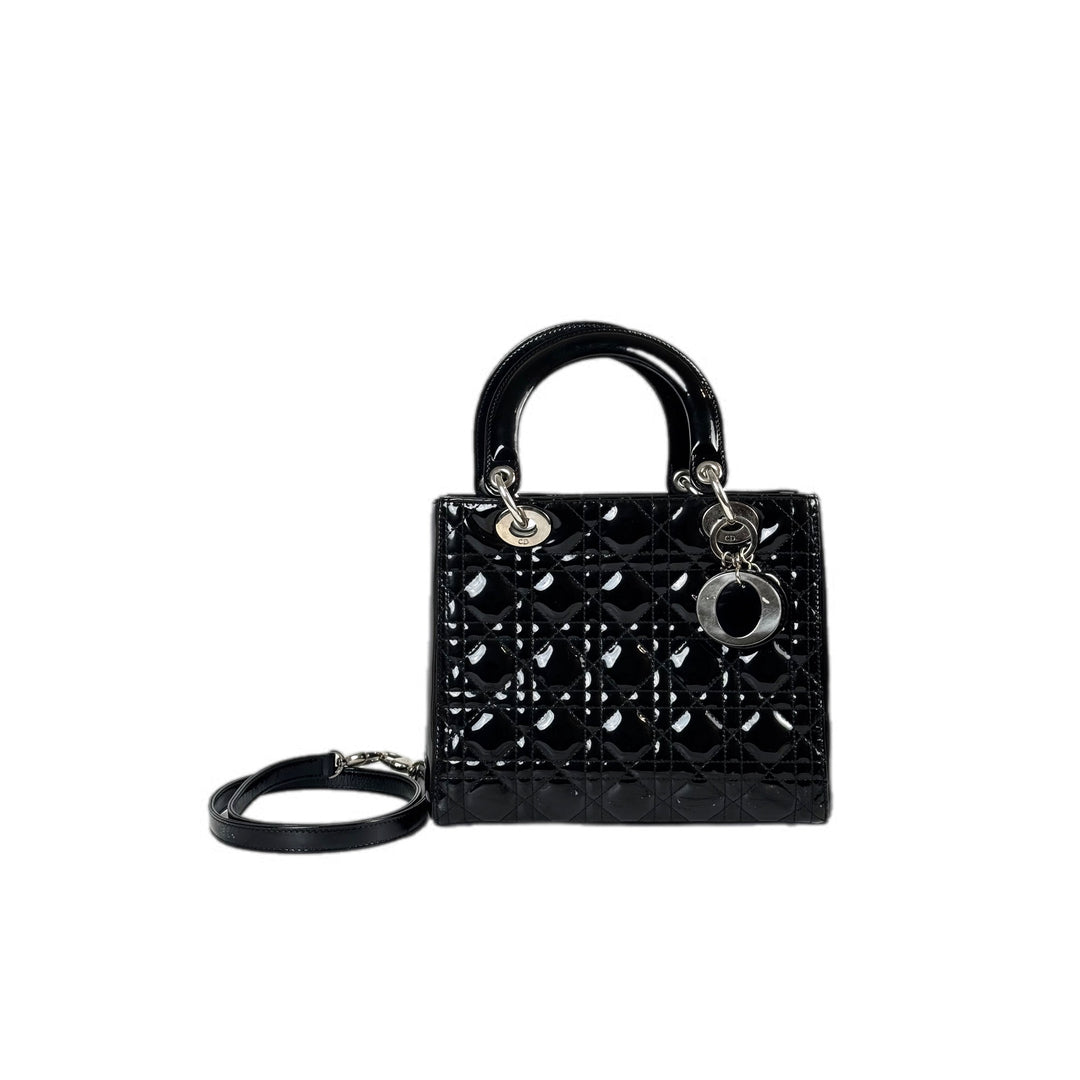 Dior Lady Dior Medium Bag Black