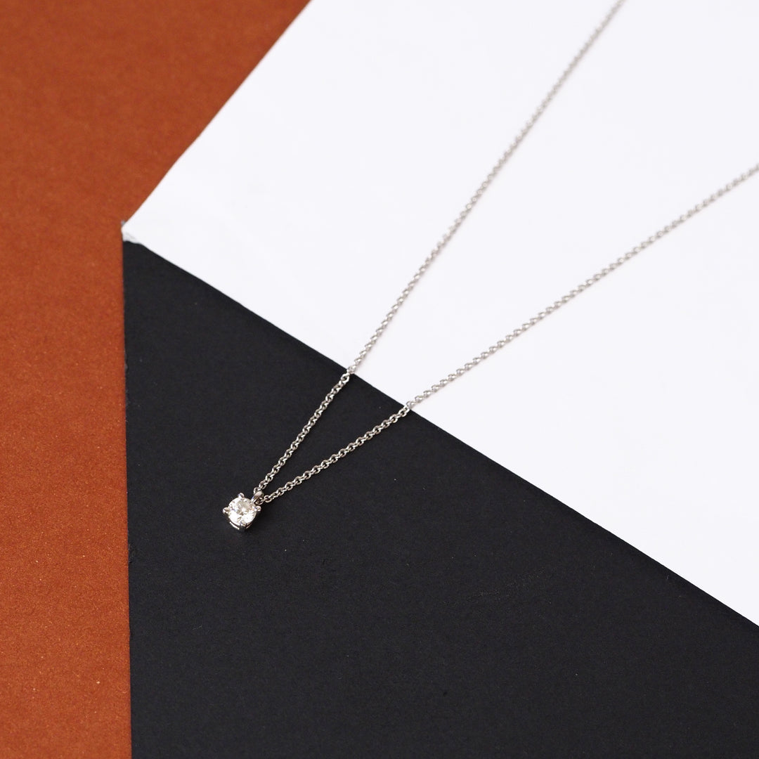 Tiffany Diamond  Necklace d0.17ct  pt950
