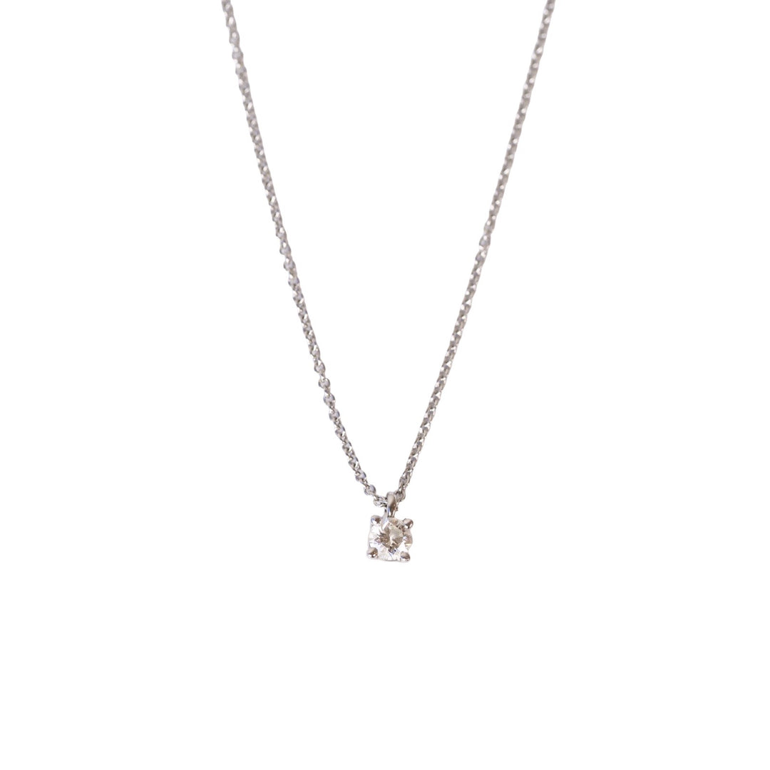 Tiffany Diamond  Necklace d0.17ct  pt950