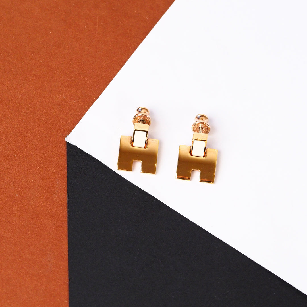 Hermes Eileen Earrings RG