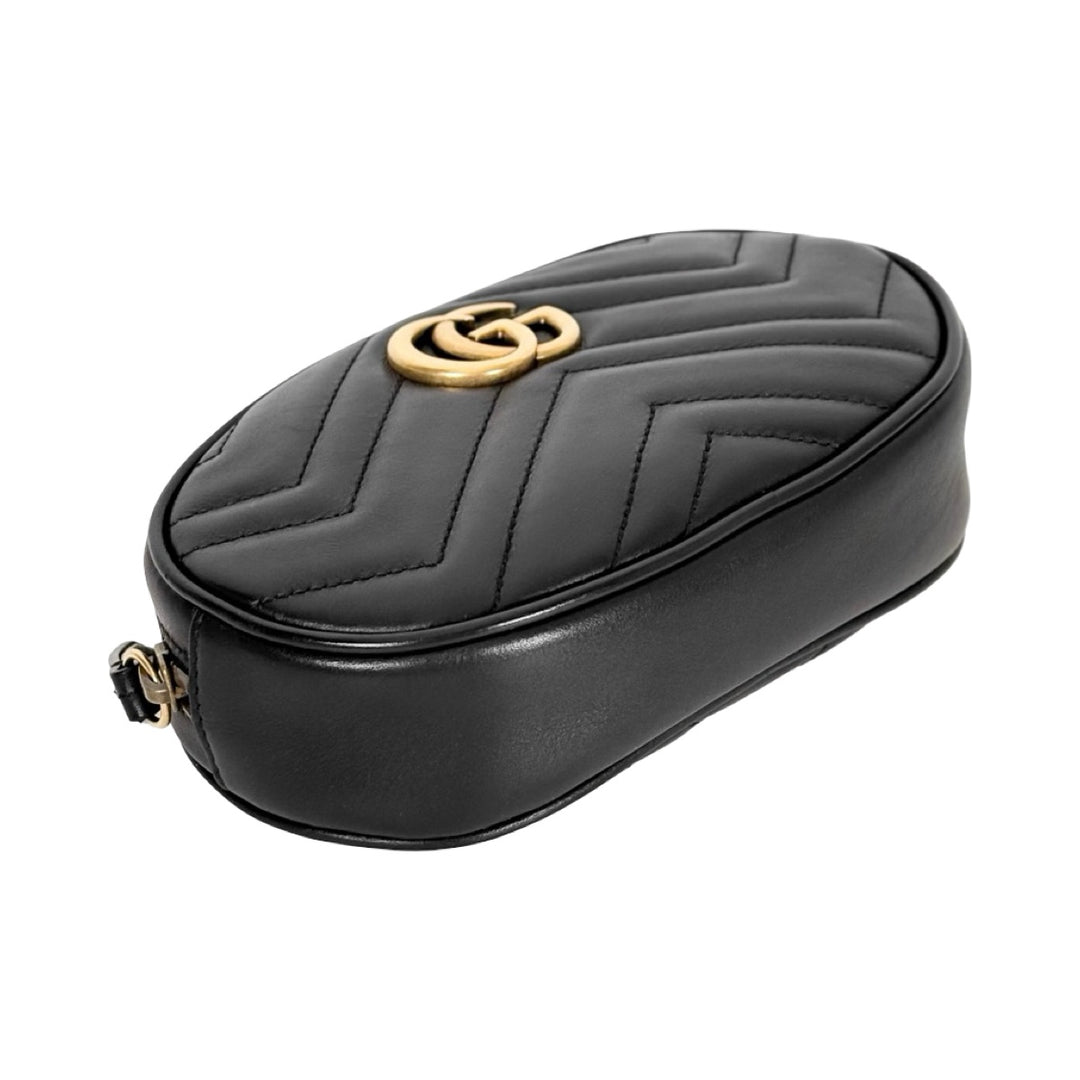 Gucci Black Marmont Belt Bag