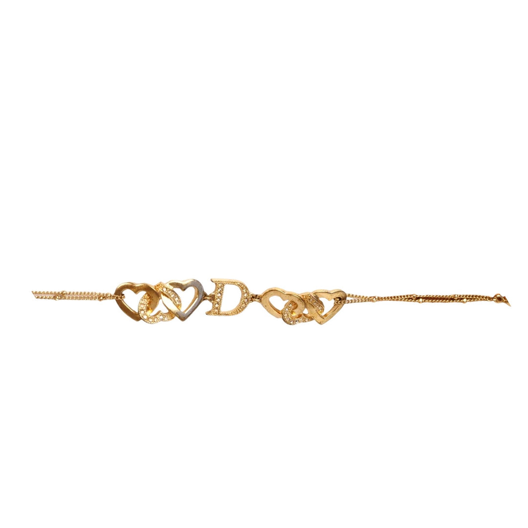 Dior Heart D Gold  Bracelet