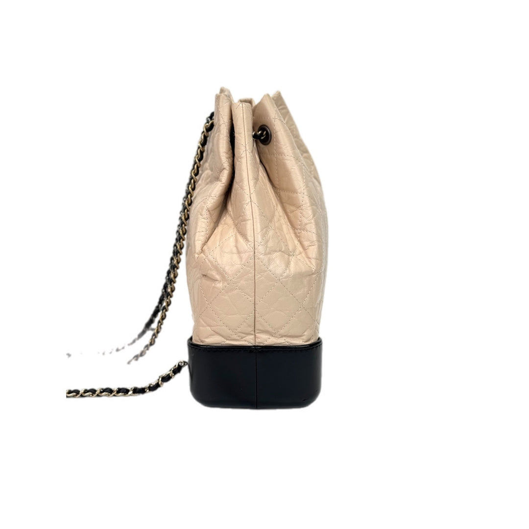 Chanel Gabrielle Backpack Cream