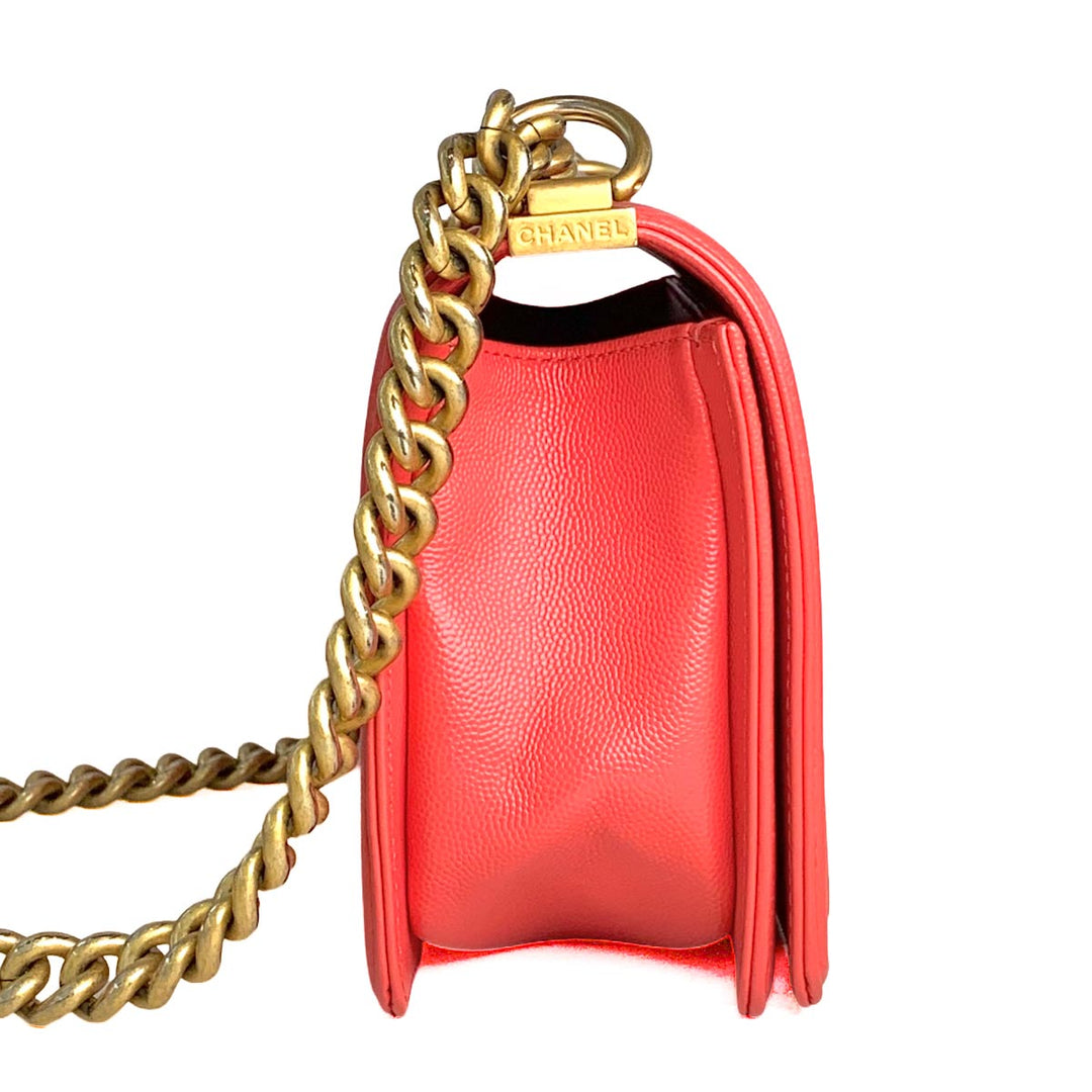 Chanel Leboy Medium Pink Caviar Bag