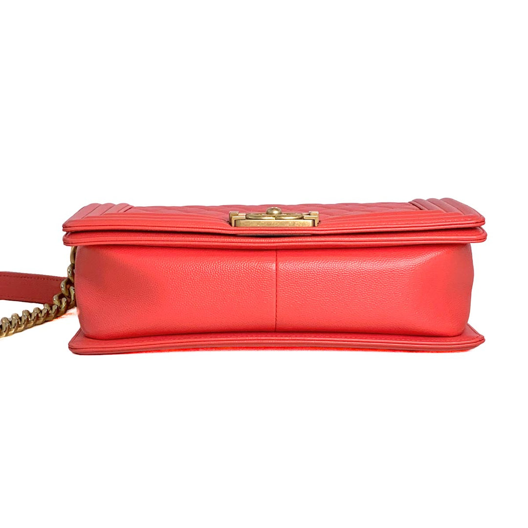 Chanel Leboy Medium Pink Caviar Bag