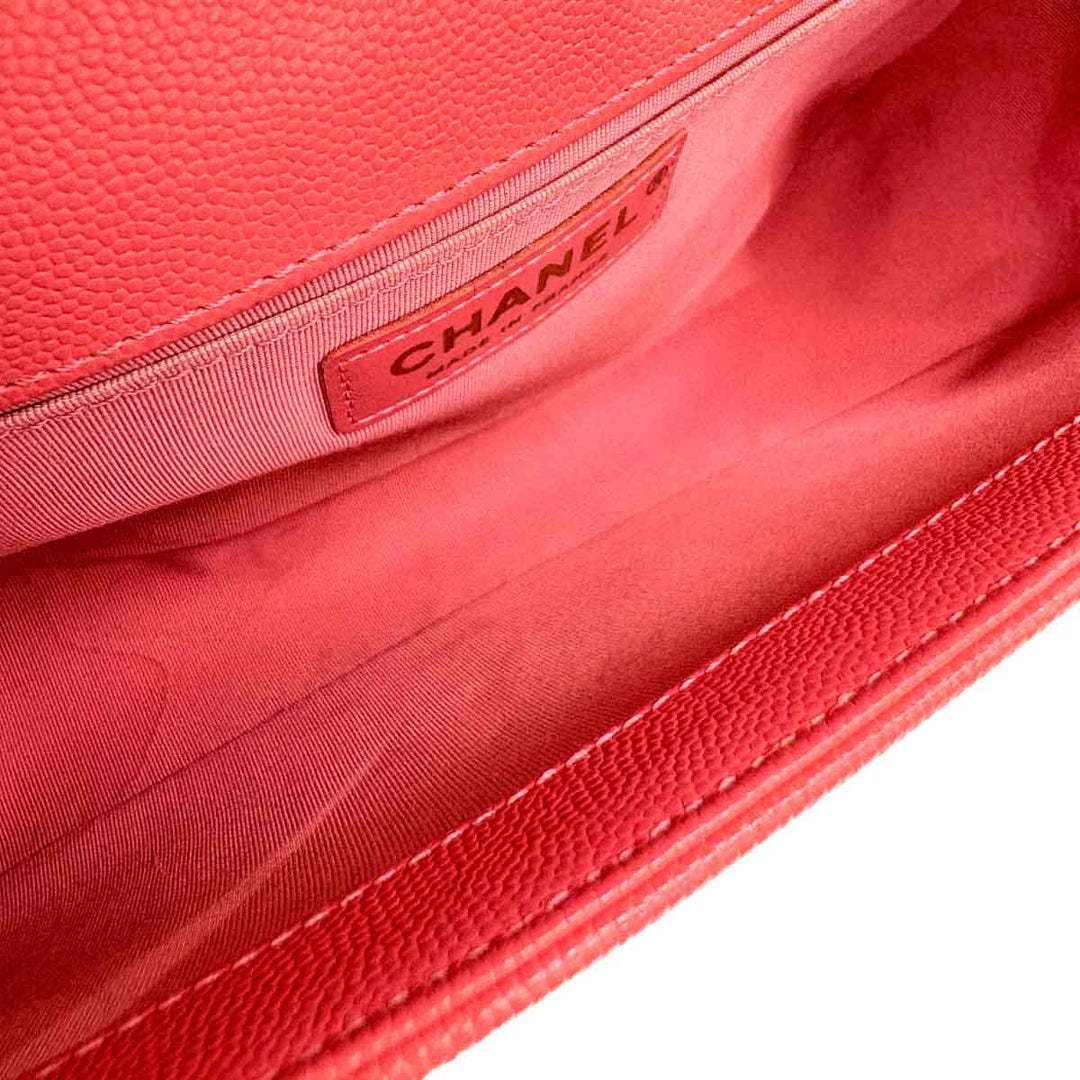 Chanel Leboy Medium Pink Caviar Bag