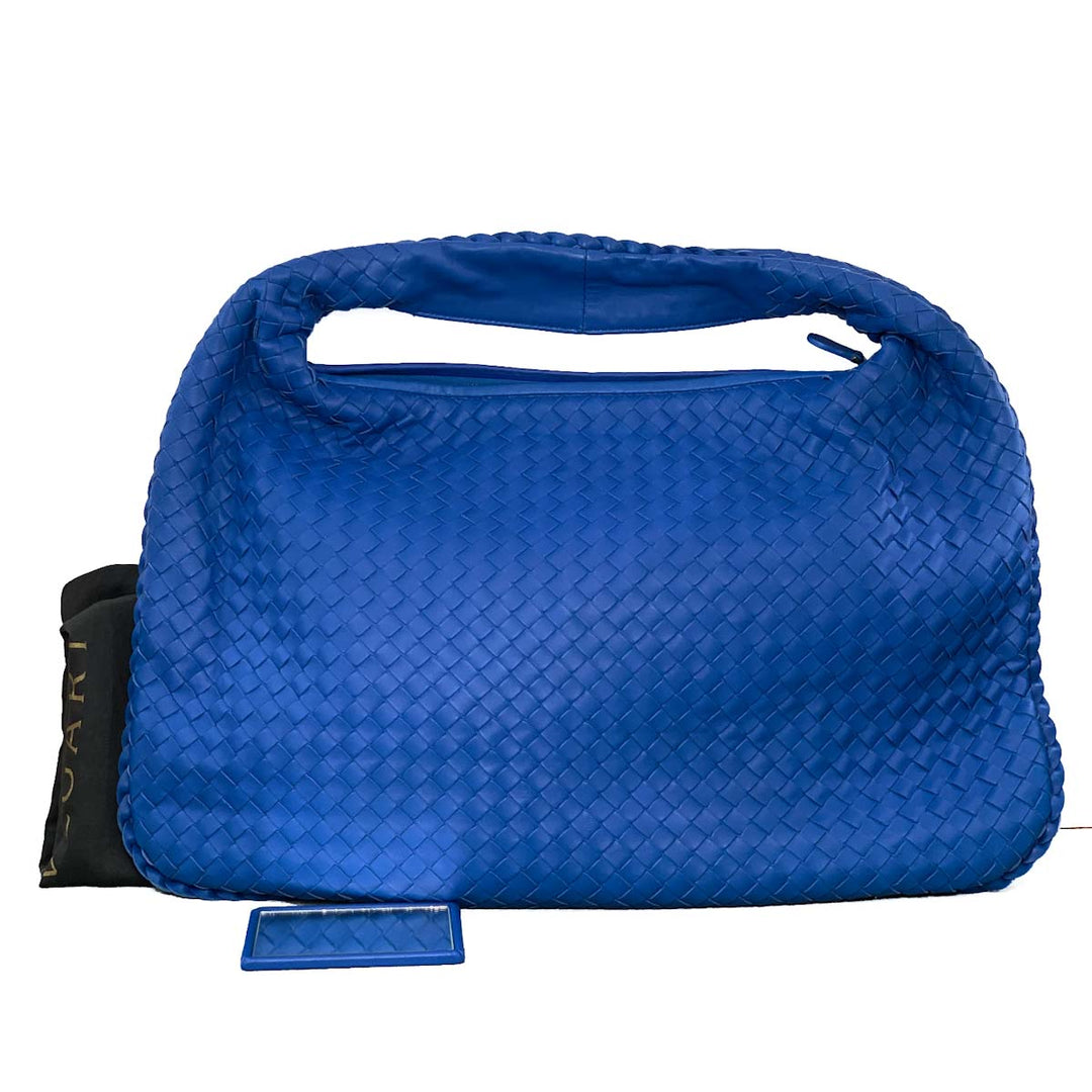 Bottega Veneta Blue Intrecciato Bag