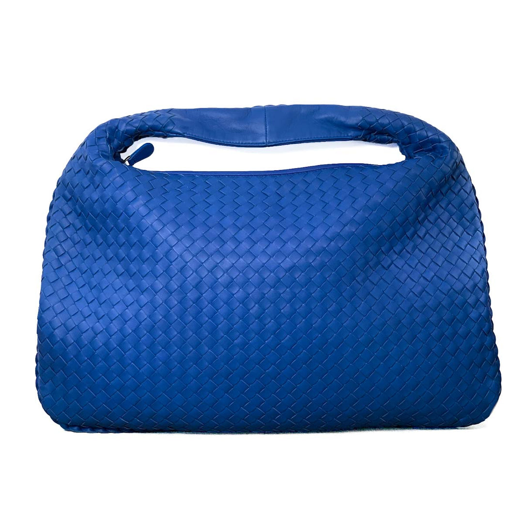 Bottega Veneta Blue Intrecciato Bag