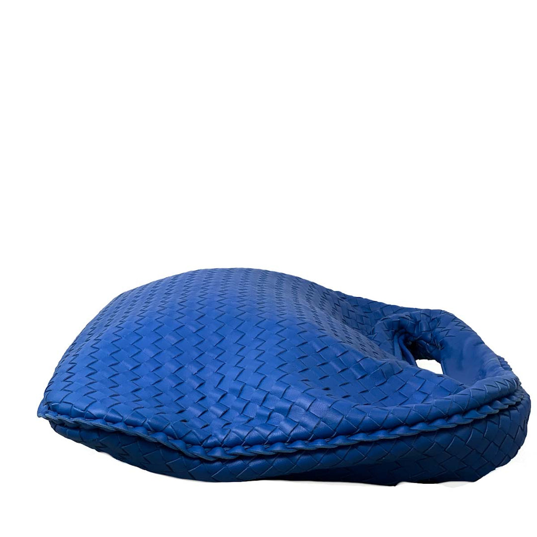 Bottega Veneta Blue Intrecciato Bag