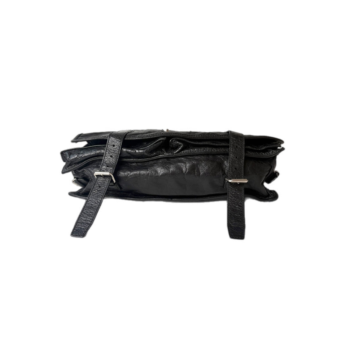 Balenciaga Black Large Messenger Bag