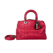 Dior Granville Cannage Bag Red