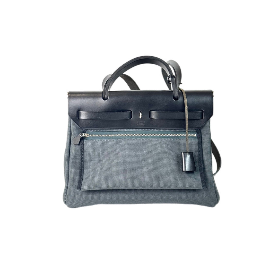 Hermes Herbag Zip 31 Green bag