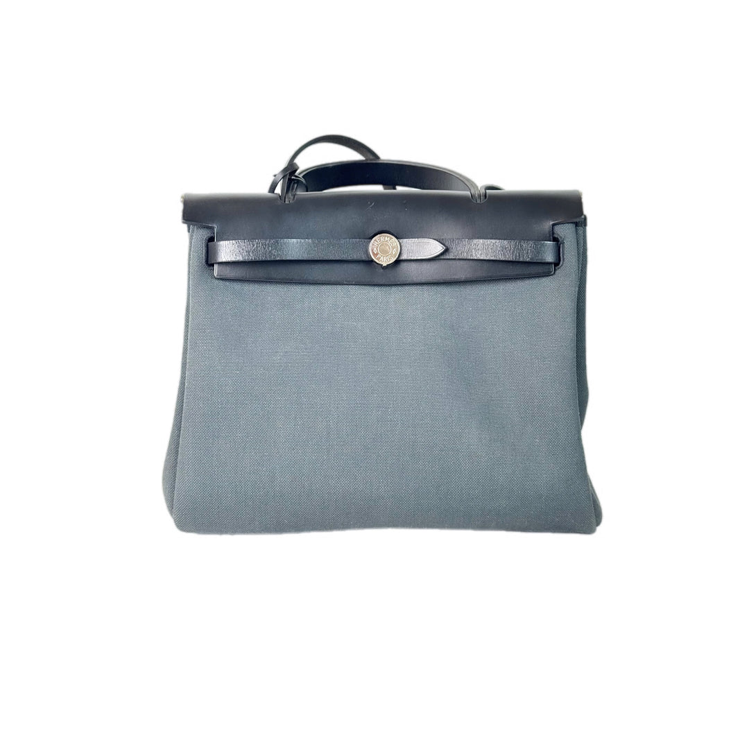 Hermes Herbag Zip 31 Green bag