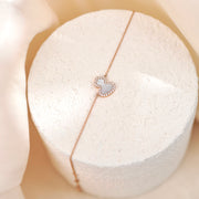 Qeelin Wulu White Of Pearl Diamond Bracelet