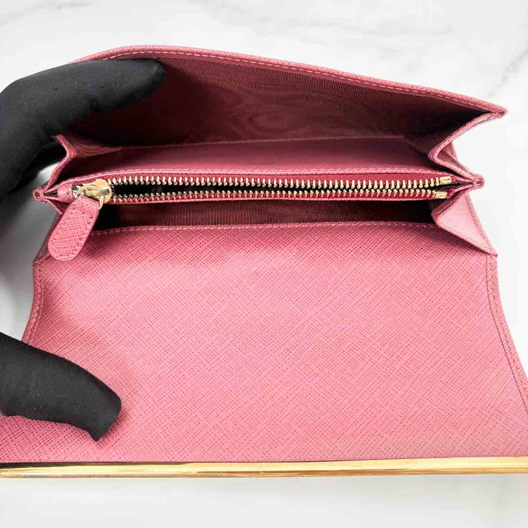 Ferragamo Pink  Wallet