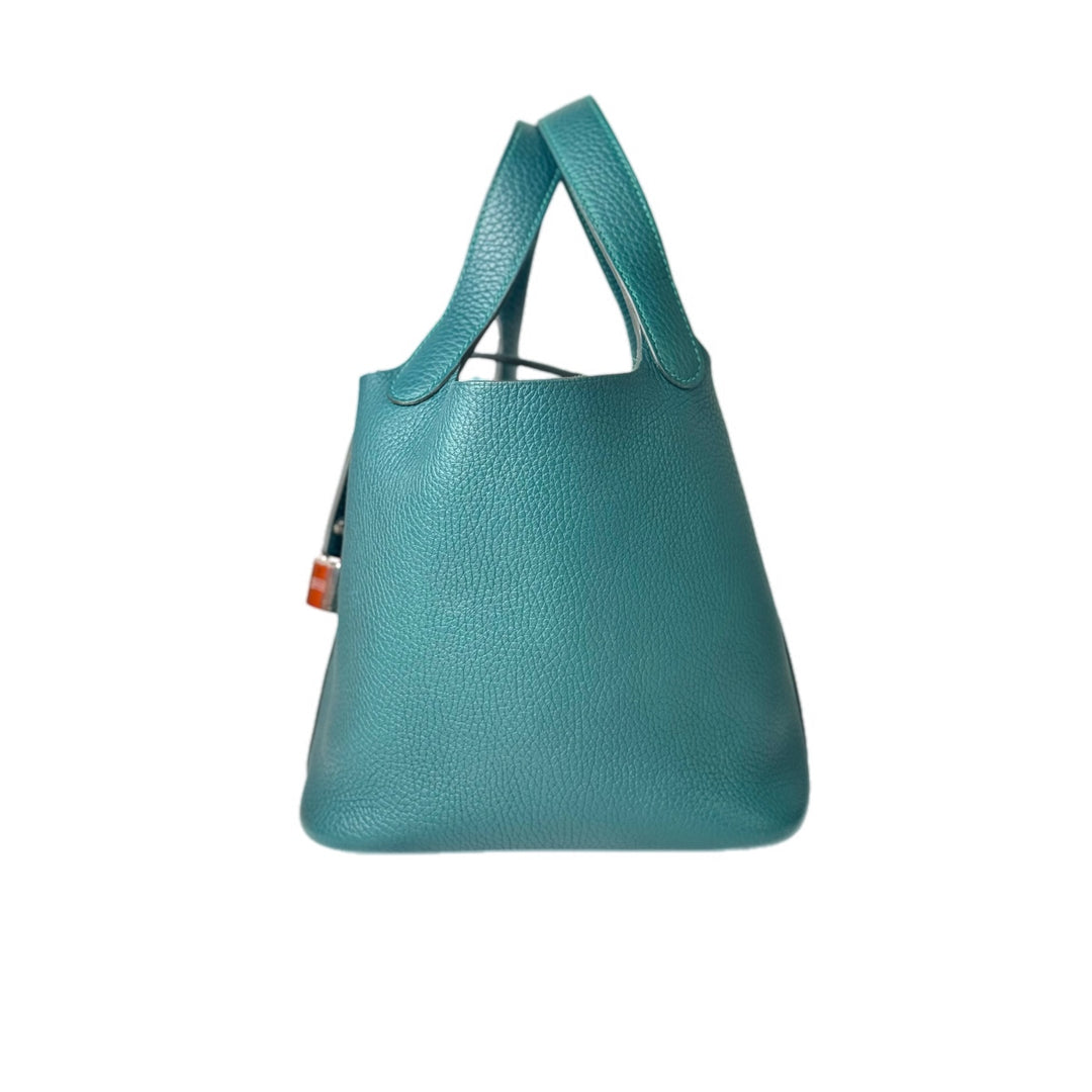 Hermes Picotin 18cm Bag Green