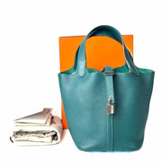 Hermes Picotin 18cm Bag Green