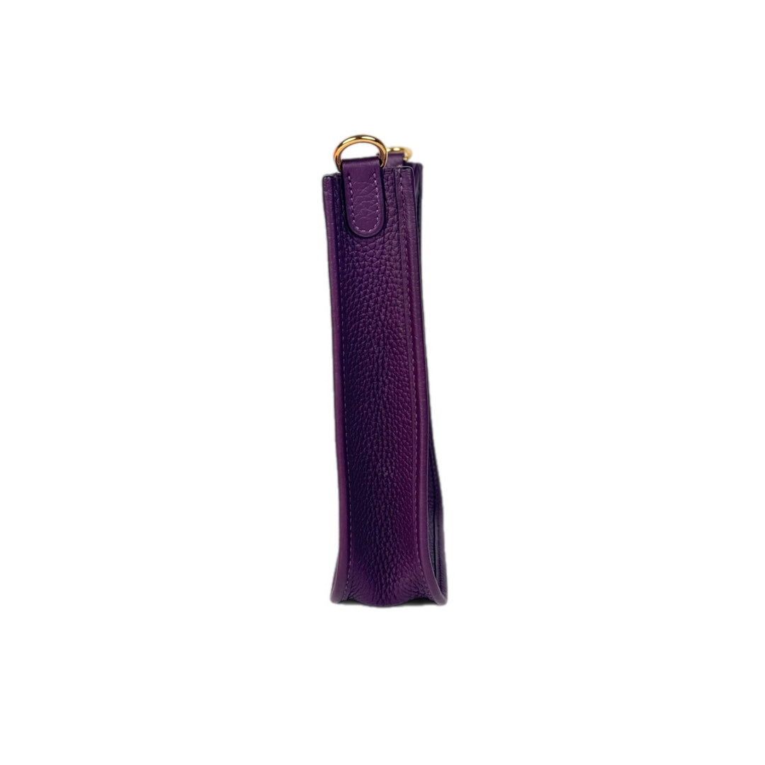 Hermes Evelyne Mini Purple Bag