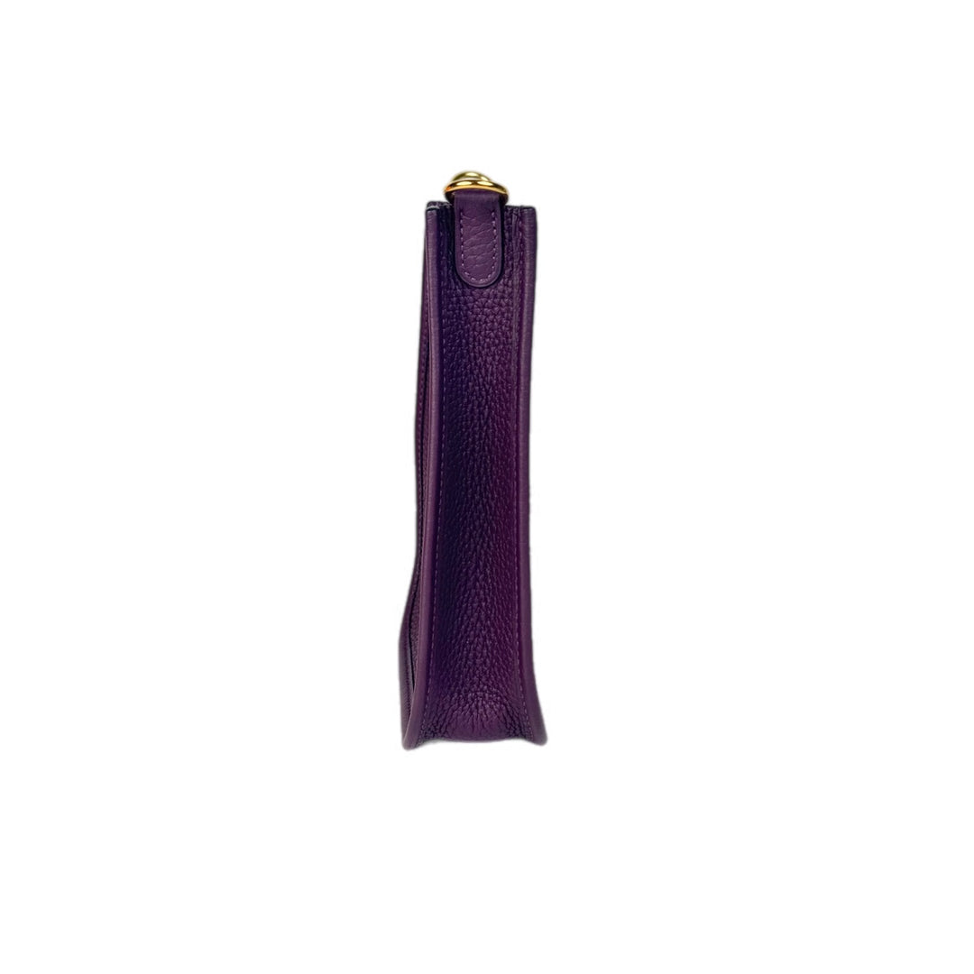 Hermes Evelyne Mini Purple Bag