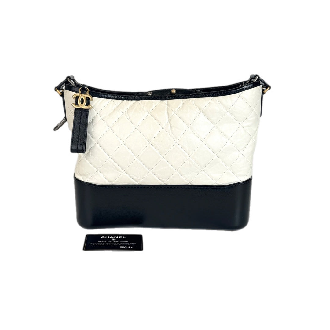 Chanel Gabrielle Medium Black & White Bag
