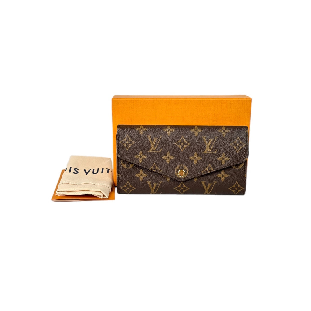Louis Vuitton Sarah Long Wallet Monogram