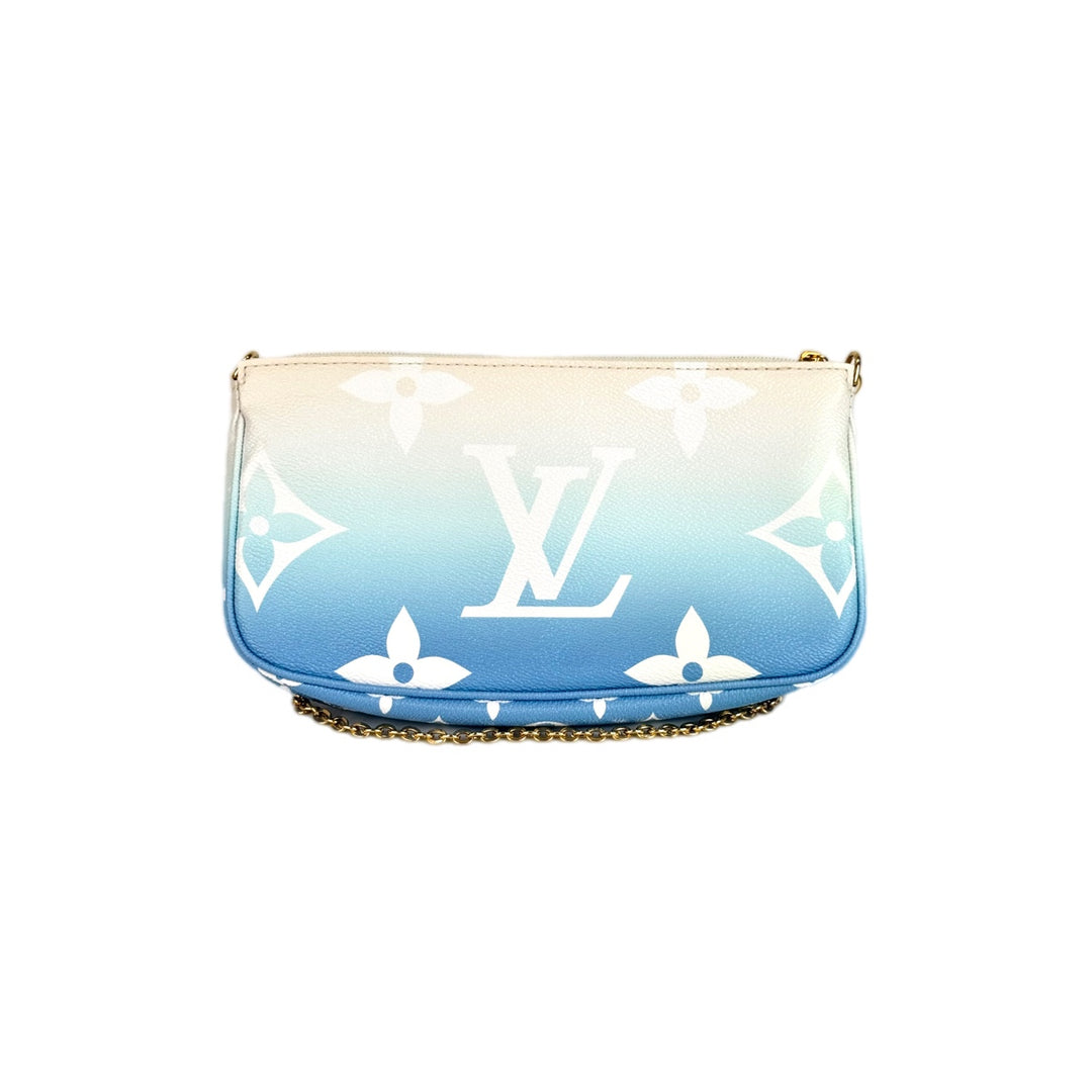 Louis Vuitton Multi Pochette Métis Blue Monogram Bag