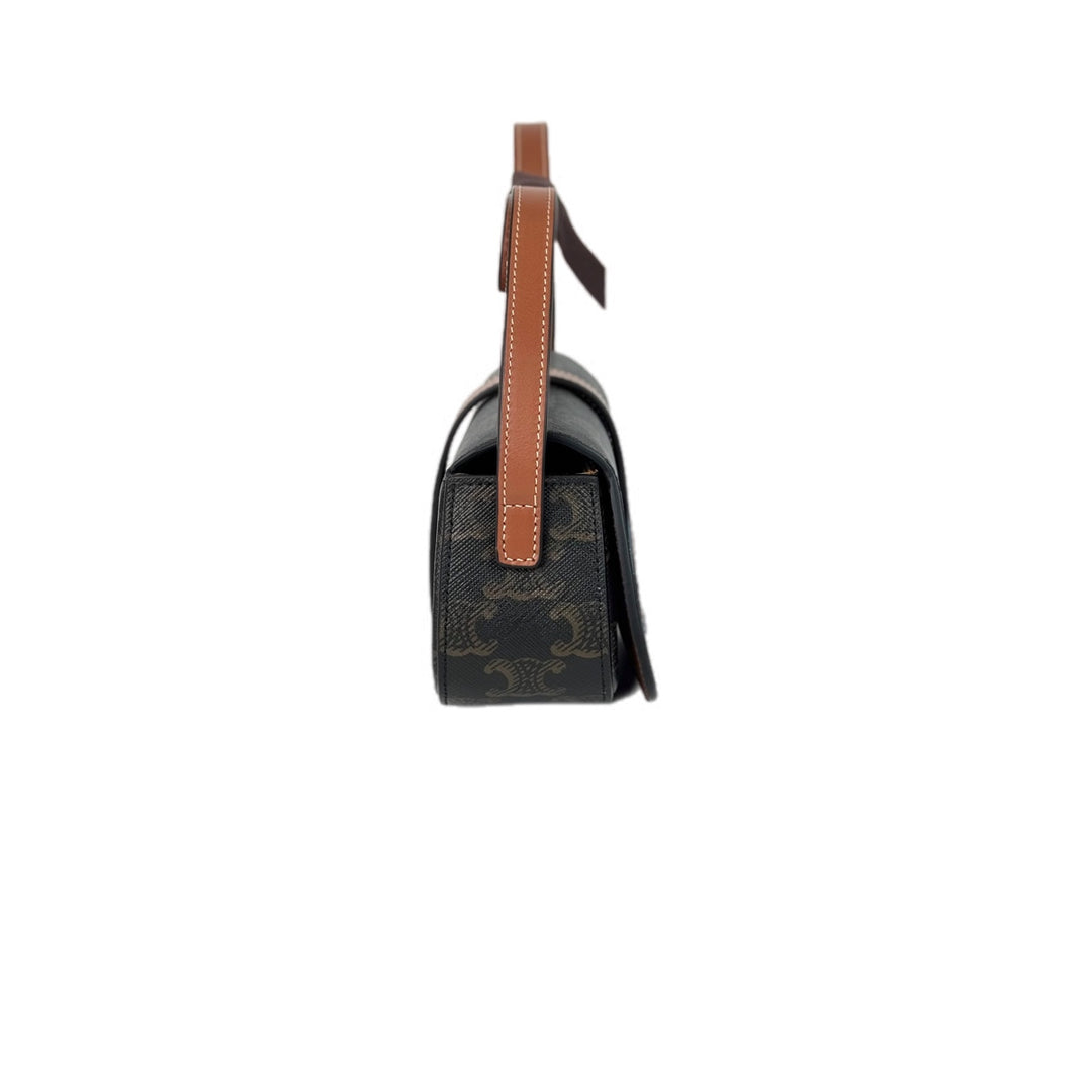 Celine Triomphe Tabou Canvas Bag