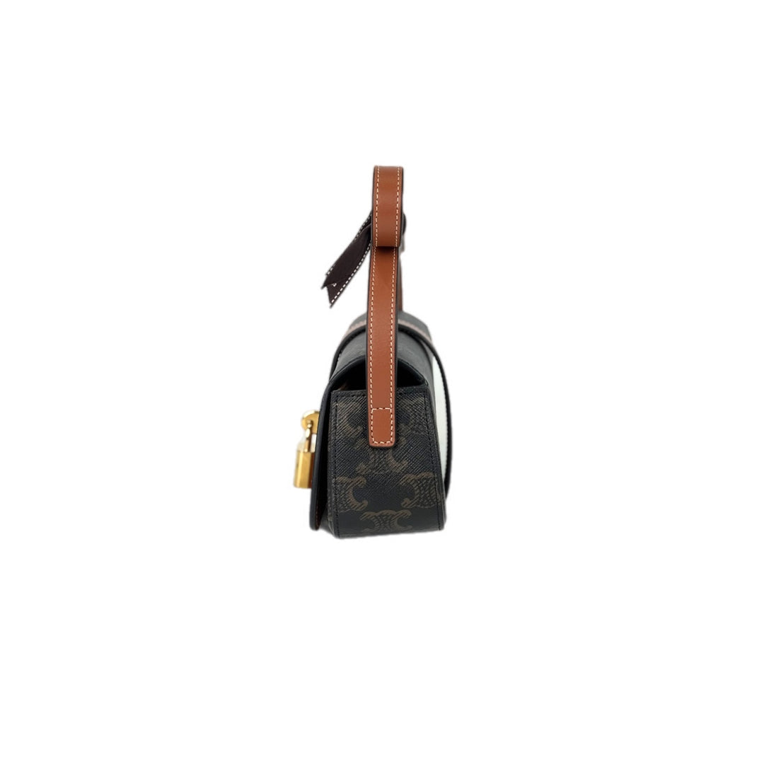 Celine Triomphe Tabou Canvas Bag